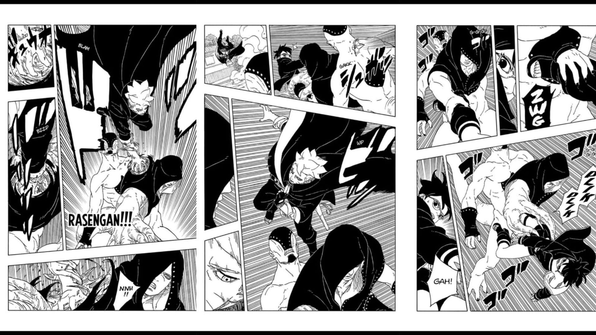Stills from Boruto manga (Image via Shueisha)